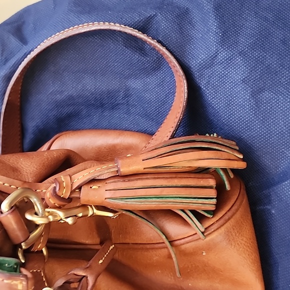 Dooney and Burke Saddlebag and Wallet Floritine. - Picture 8 of 12